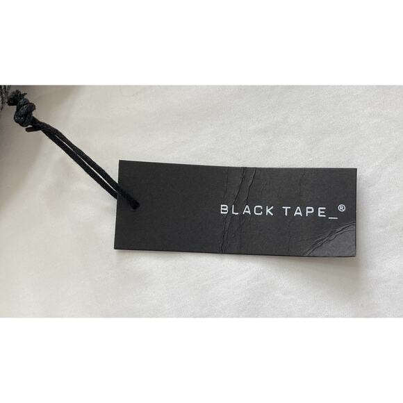 BLACK TAPE Blazer Women's 3X Grey Stripes Double Breasted Lined Long Sleeve - Picture 7 of 8